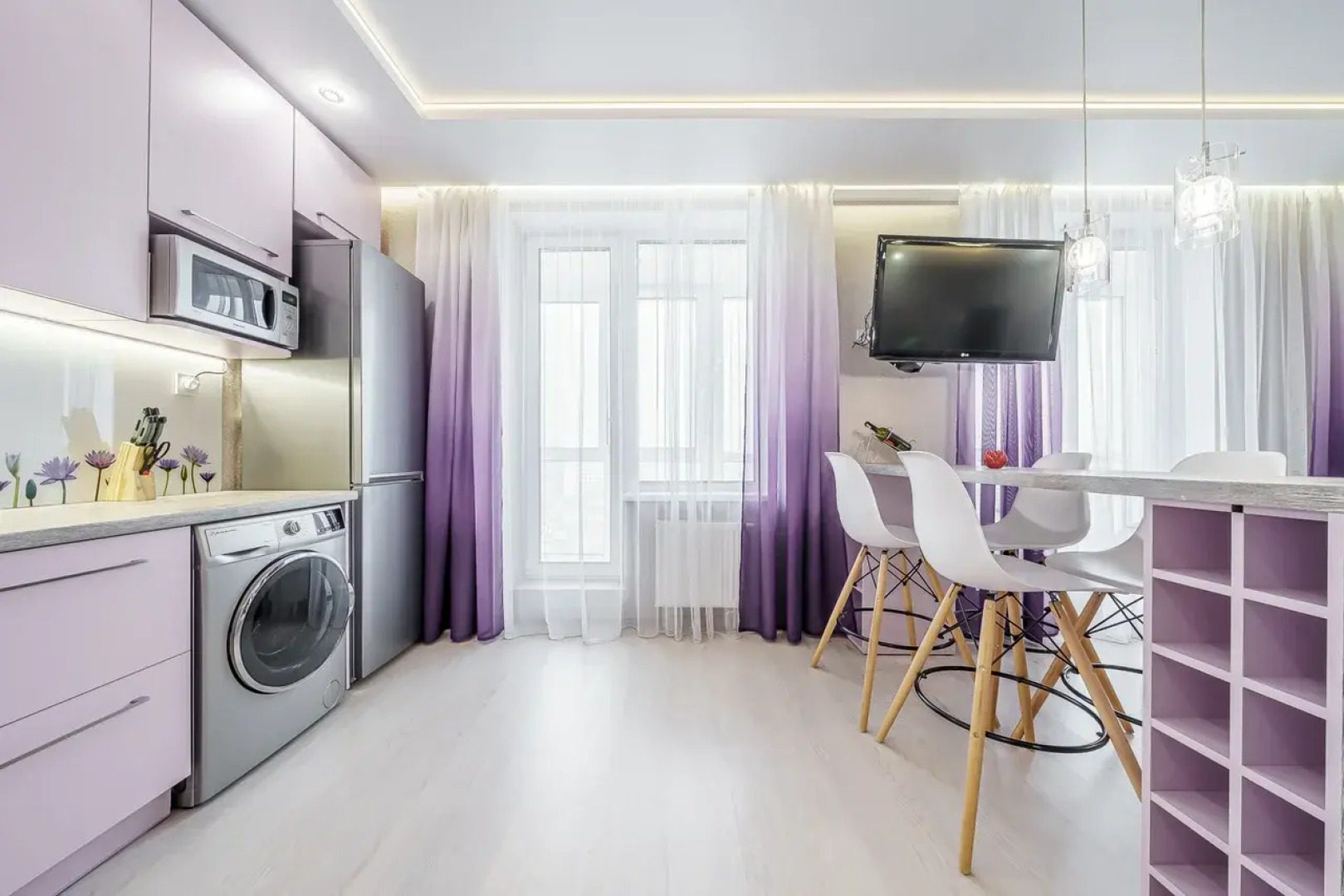 Апартаменты В новостройке на высоком этаже