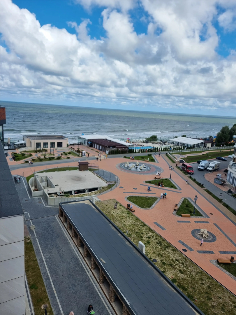 Квартира Бело-золотая Студия