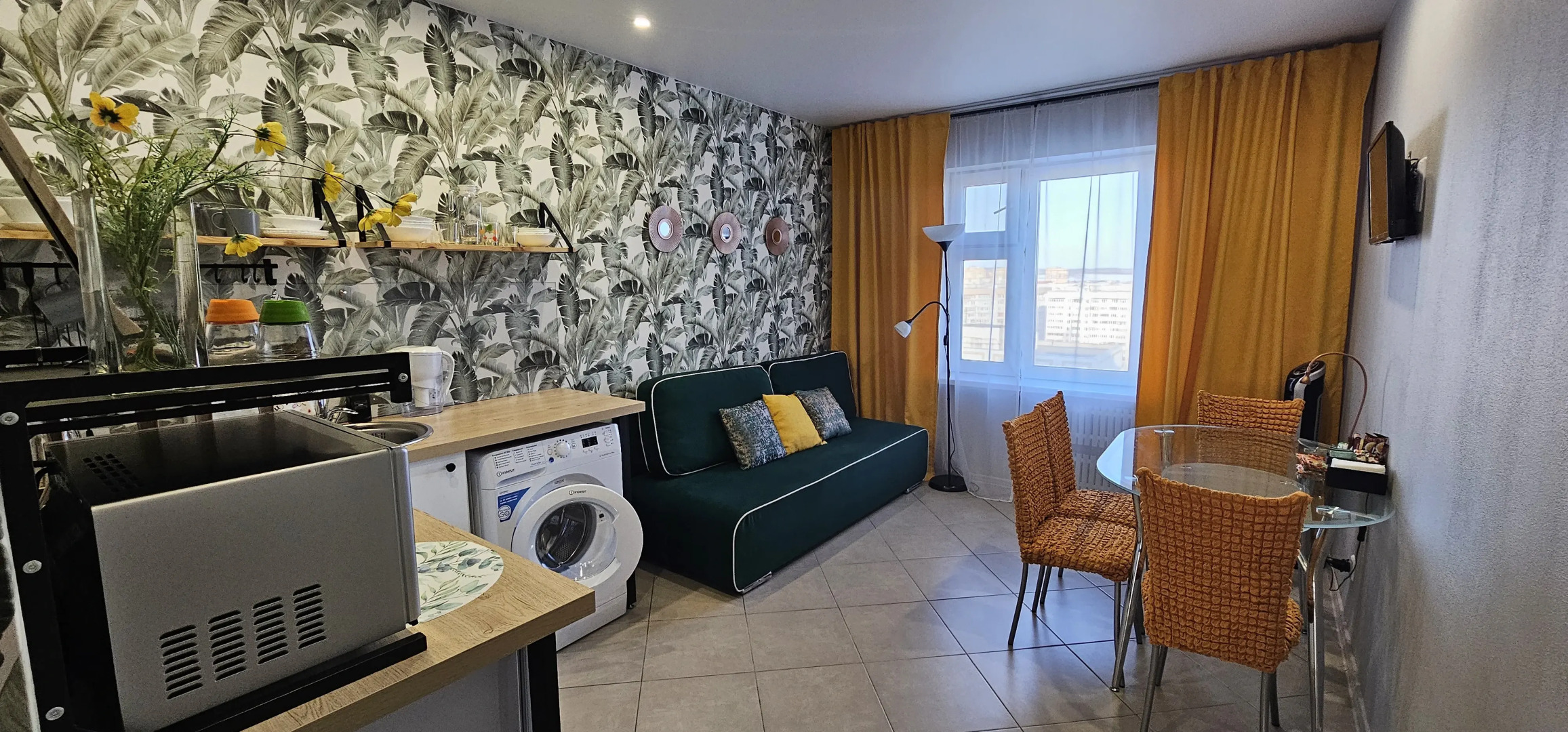 Квартира Просторная евродвушка