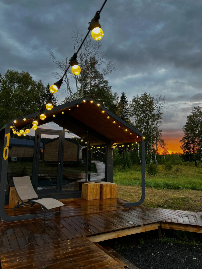 Глэмпинг Biathlon Village