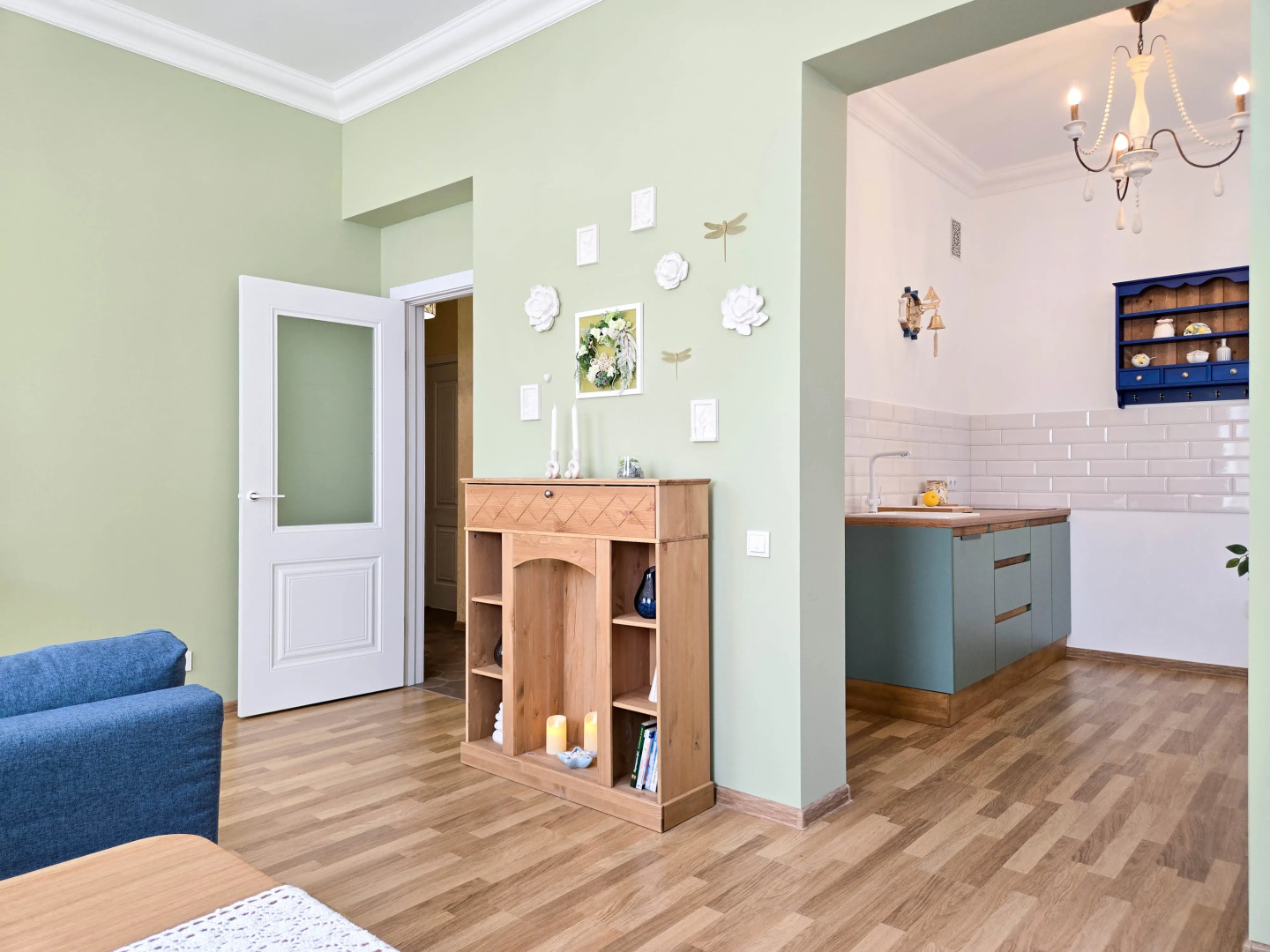 Апартаменты Двухкомнатные апартаменты в скандинавском стиле Сеть ЙоХоум