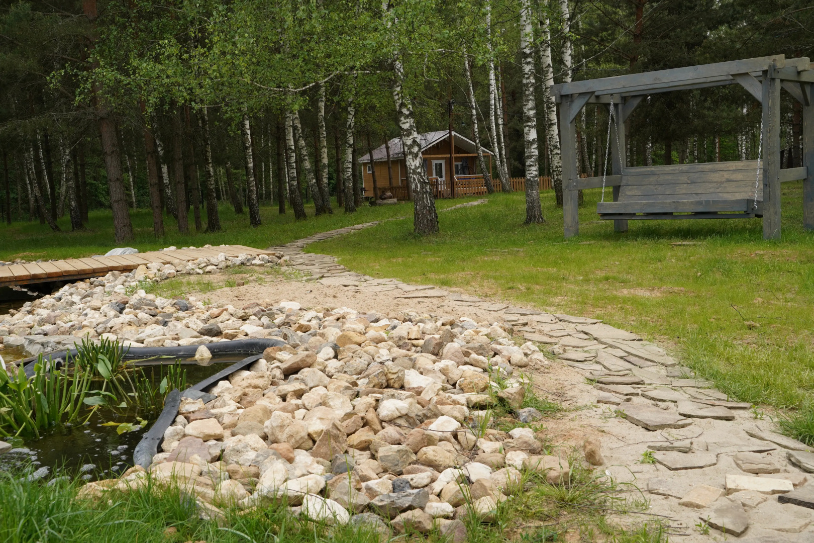 Частный дом В лесу на миниферме