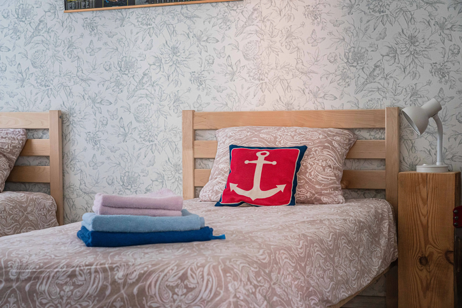 Апартаменты на пешеходной улице с 2-мя спальнями