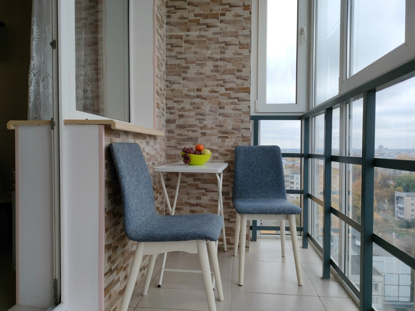 Квартира с видом на город