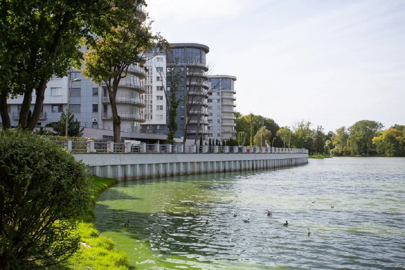 Квартира Очень большая квартира на берегу озера в Калининграде рядом с Рыбной деревней и Кафедральным собором