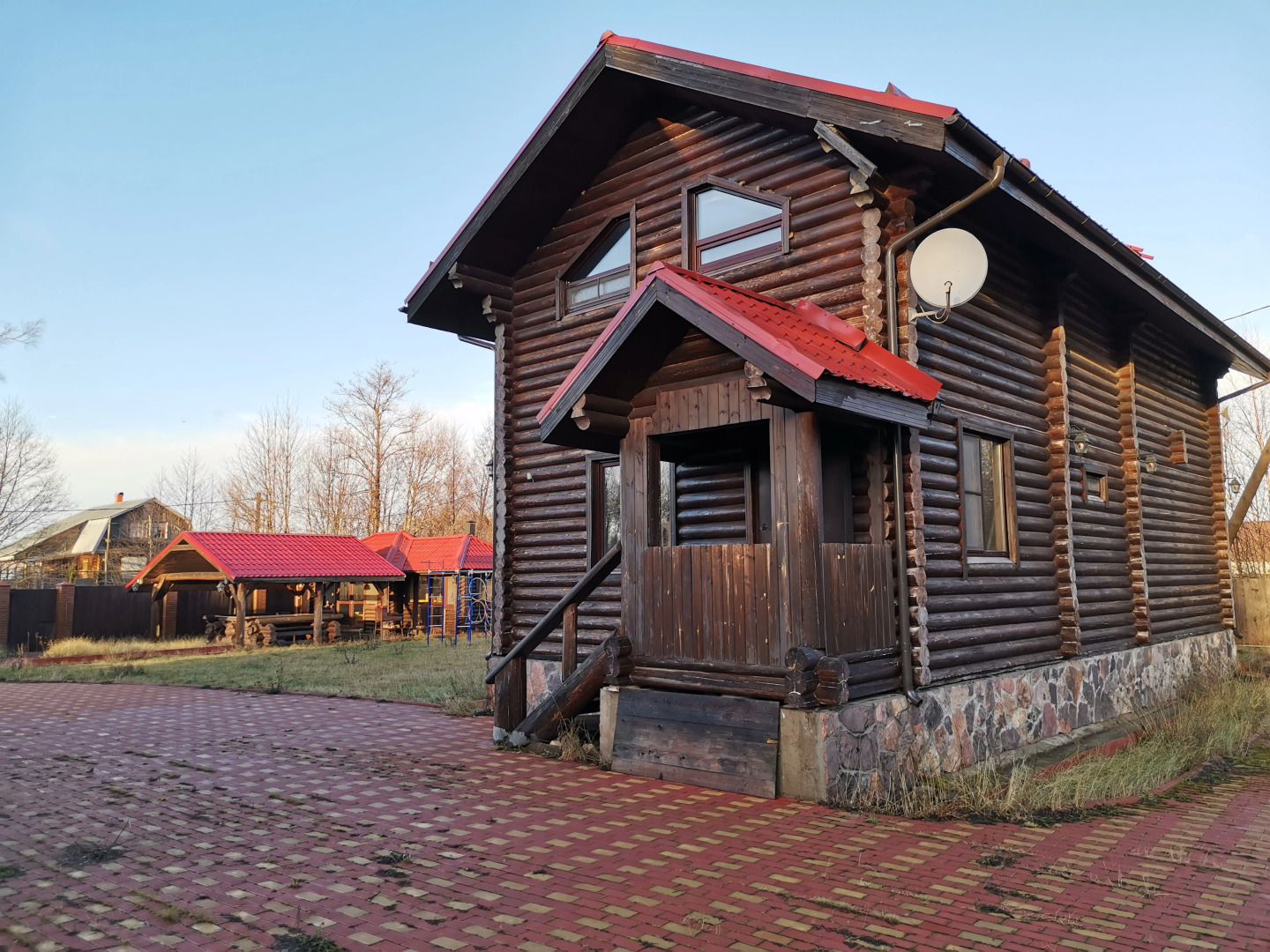 Дом с баней в Сторожно