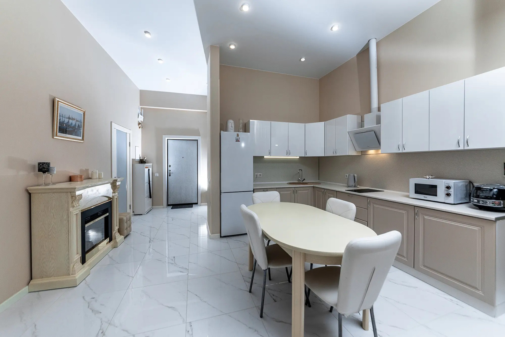 Апартаменты Большая Евродвушка на берегу моря в ЖК элитного уровня