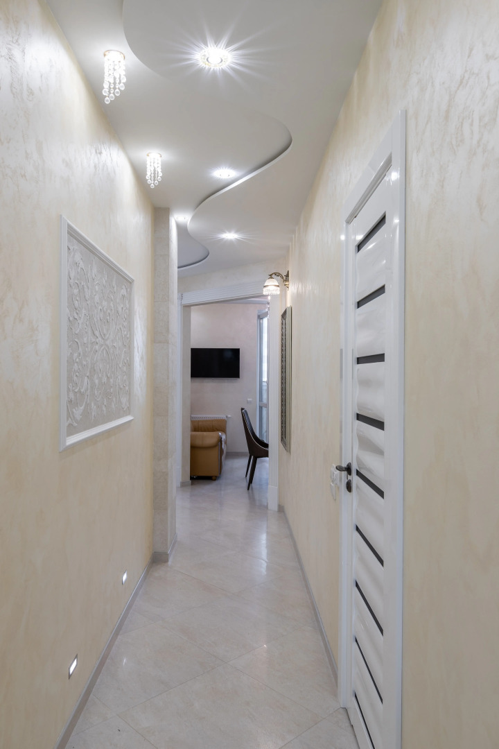 Апартаменты Модерн с просторной кухней