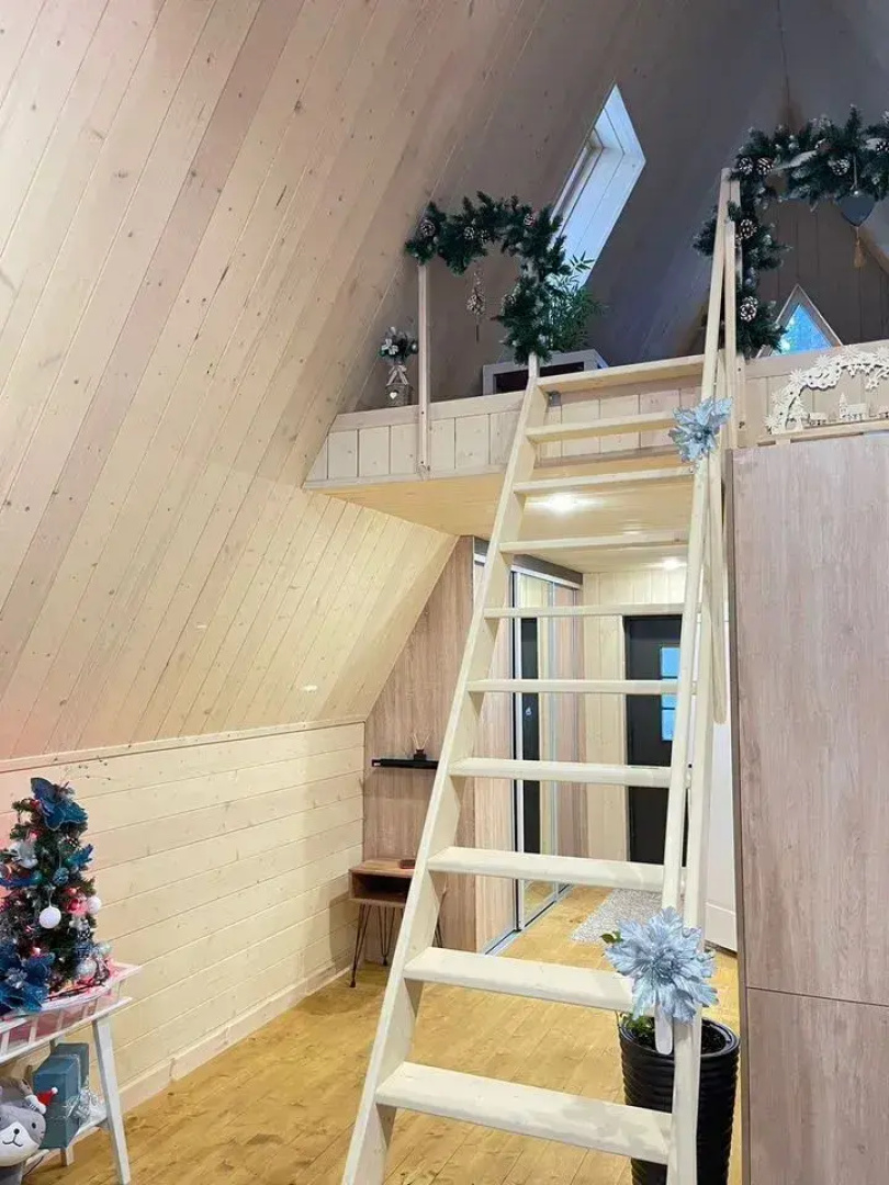 Частный дом Уютный дoм A-frame