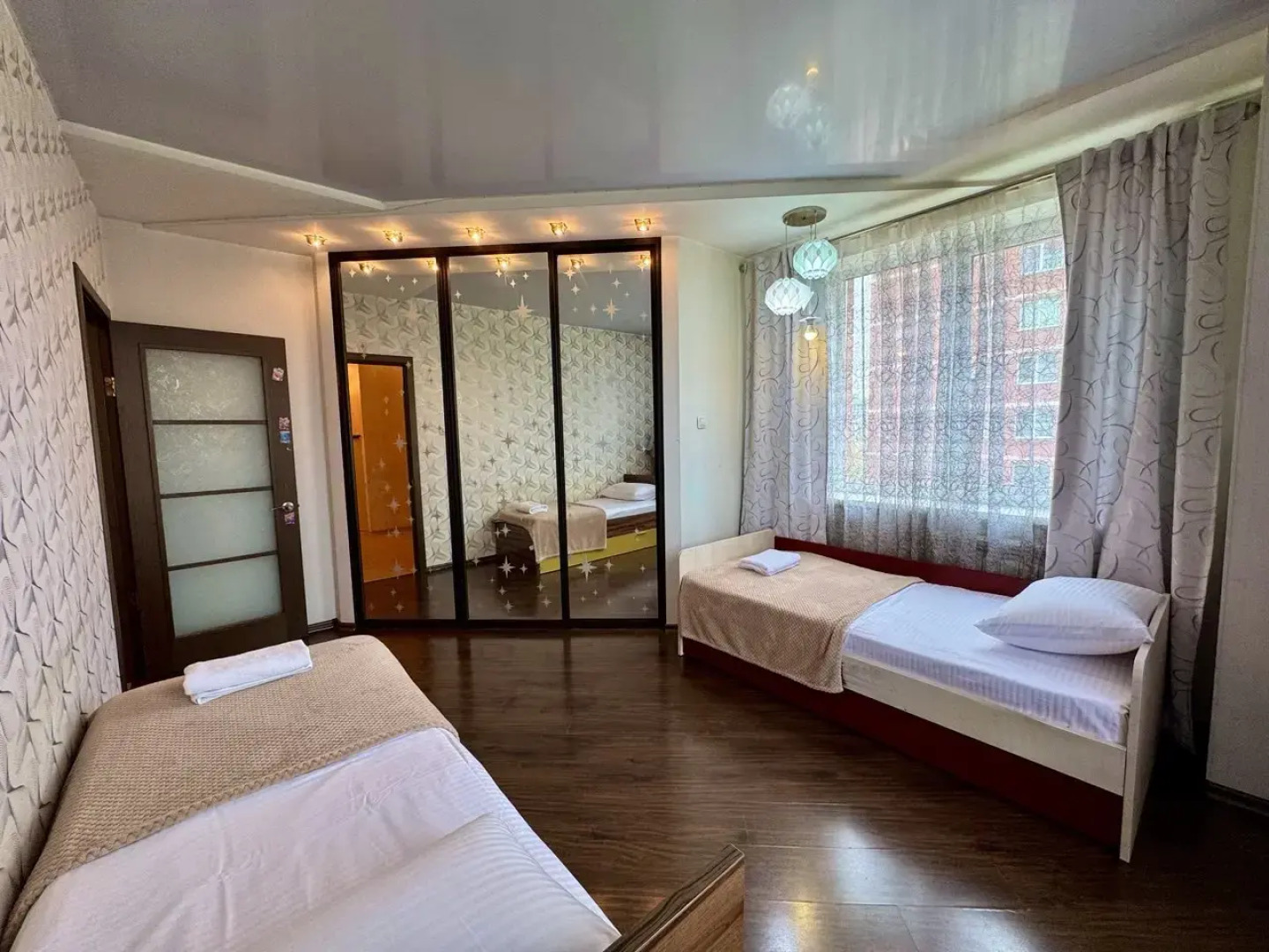 Квартира Уютная трехкомнатная  квартира со спа