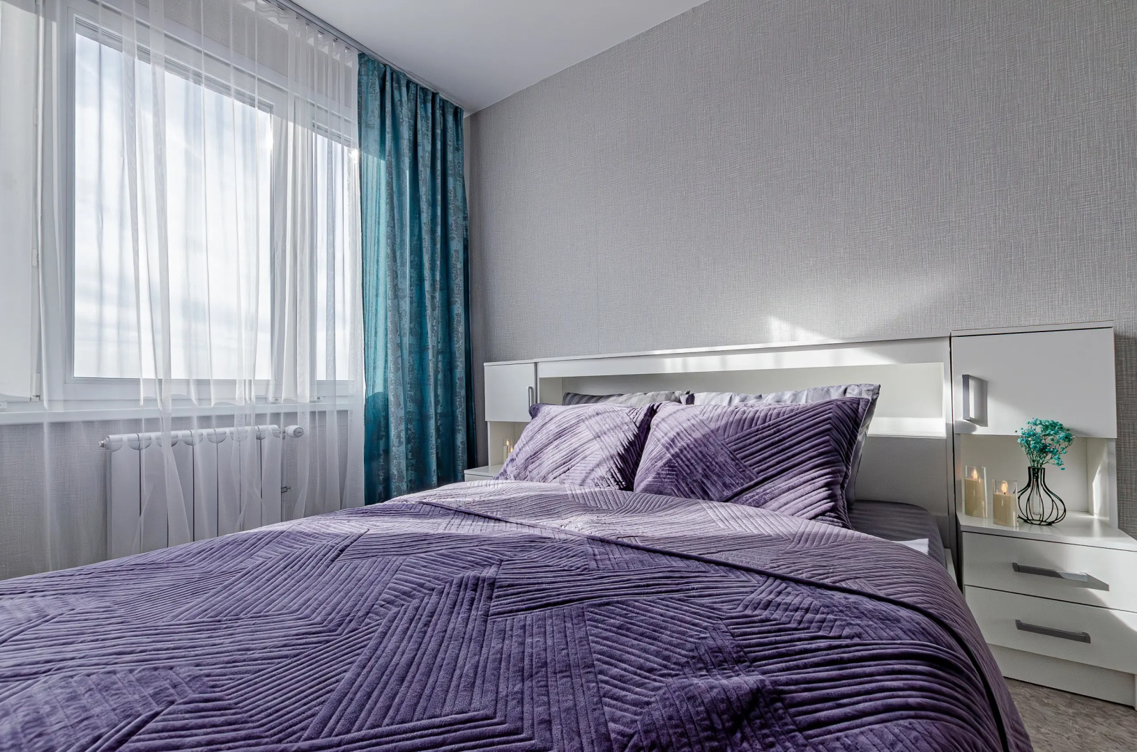 Квартира Уютная квартира в новом современном жилом комплексе