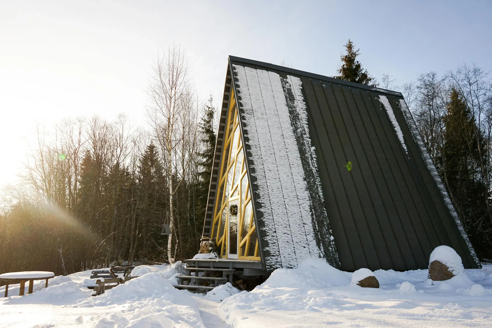 Дом Namaste vegetarian camp