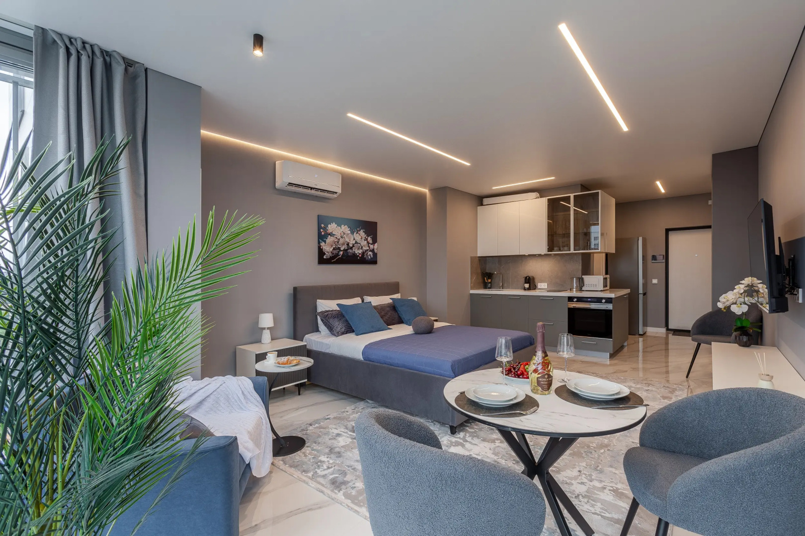 Квартира Nebo - Новая Студия в ЖК Галактика Центр Города