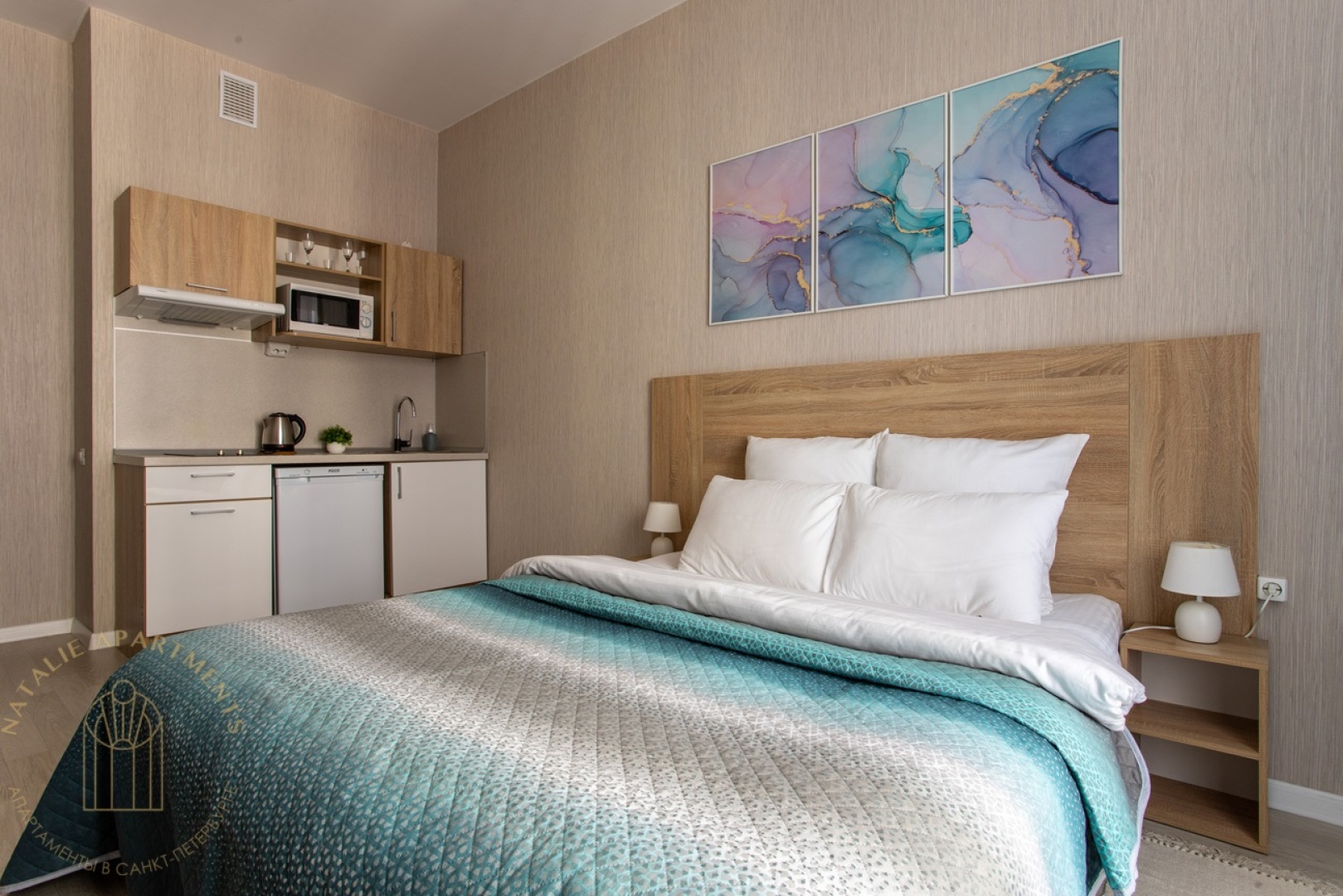 Апартаменты Студия Natalie Apartments Пулковское шоссе 14с6
