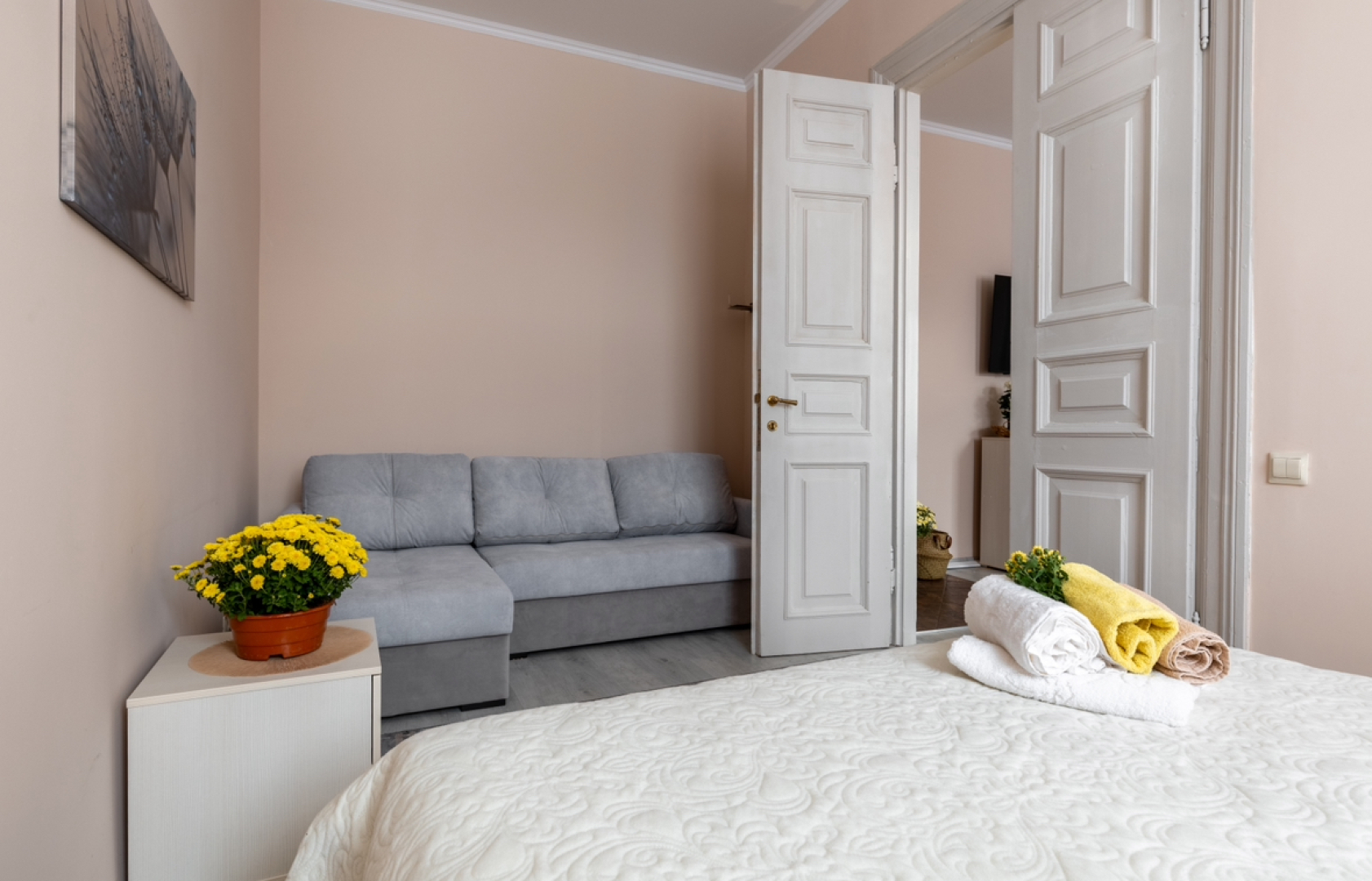 Квартира Атмосферная квартира с камином