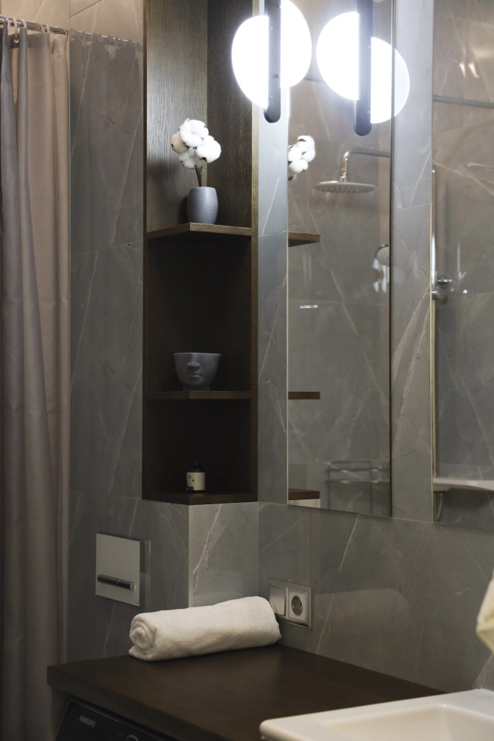 Апартаменты Buroshka Aparts С видом на город и дизайнерским ремонтом