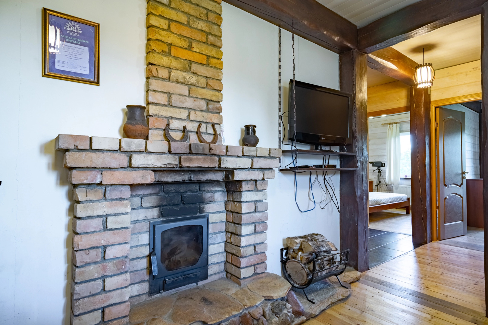 Частный дом с камином Речная Заимка