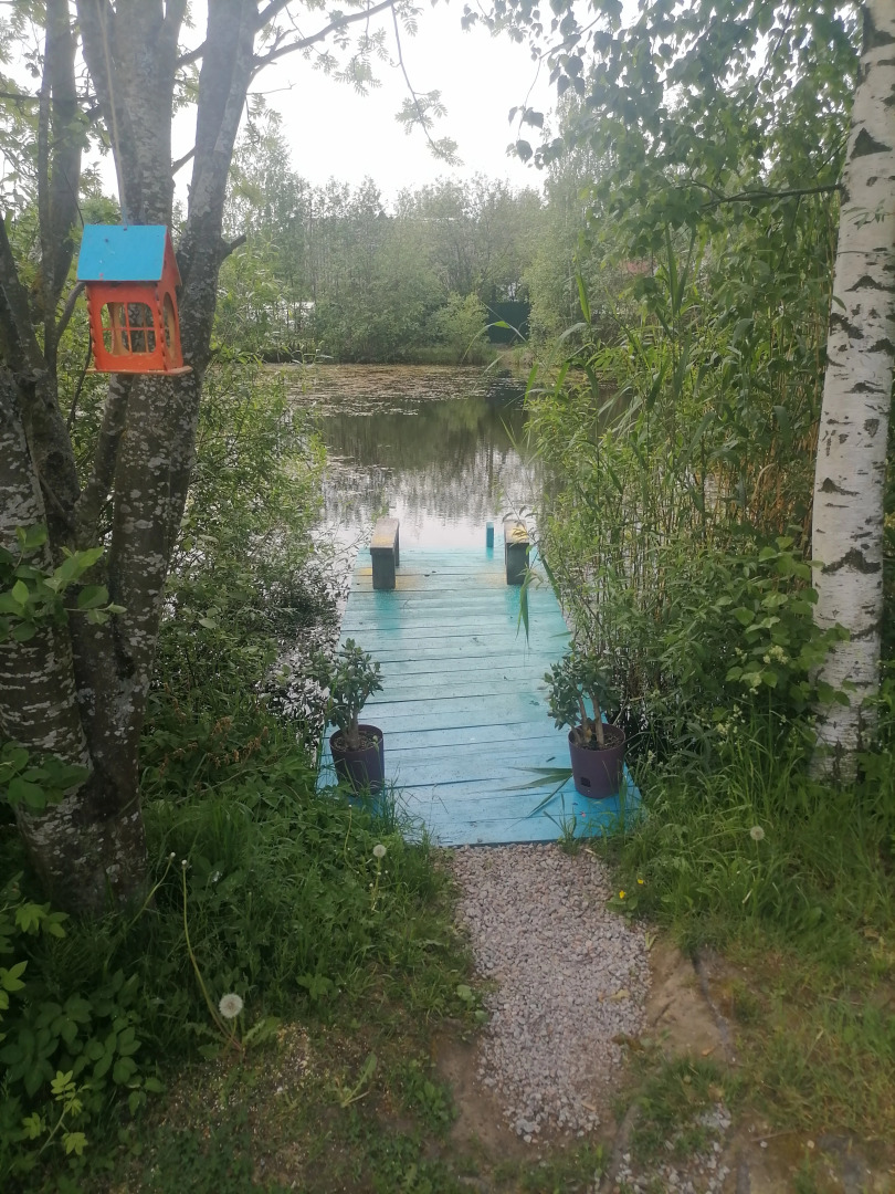 Гостевой дом Дом с баней и прудом