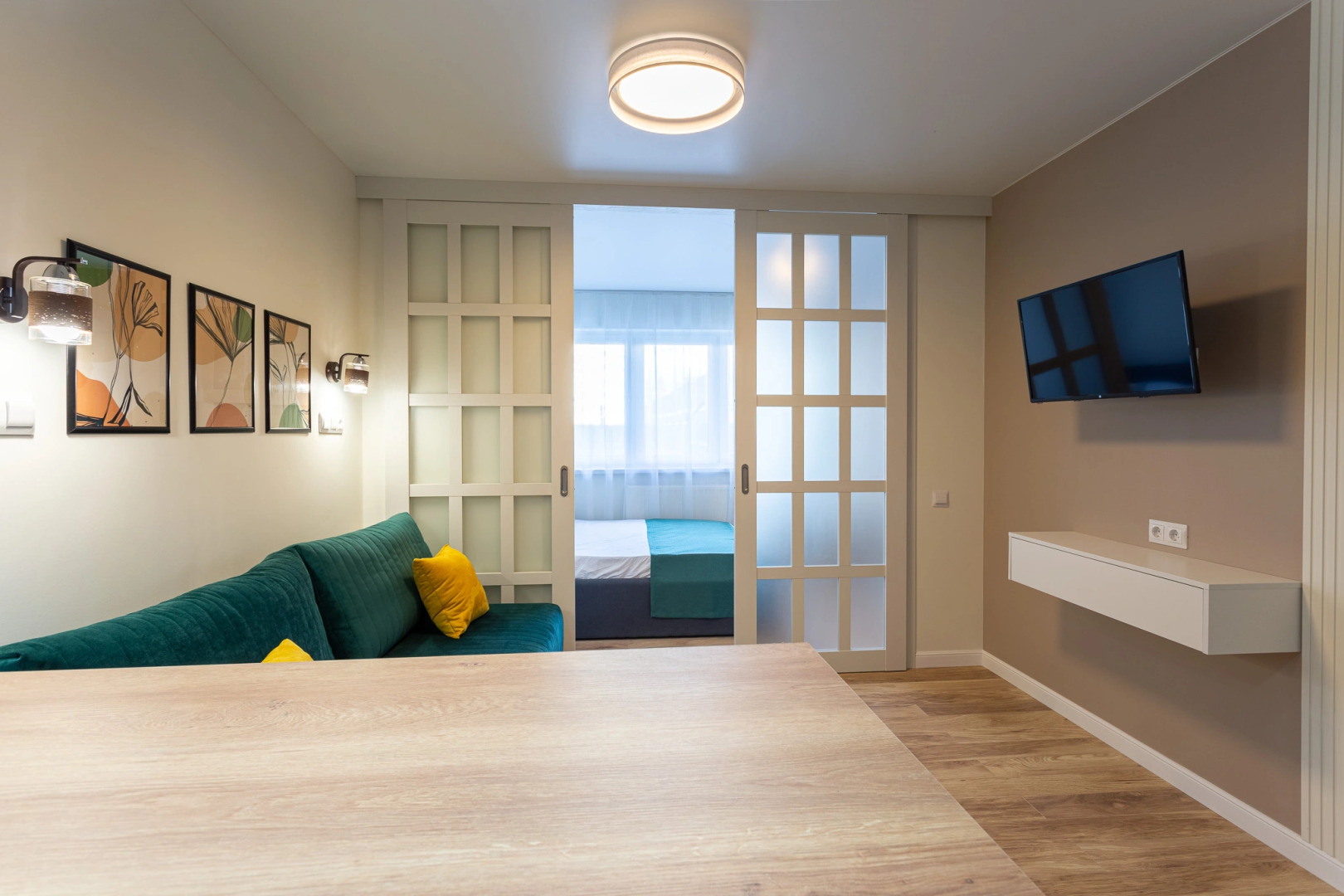 Апартаменты Морент с дизайнерским ремонтом в ЖК «Фрукты»