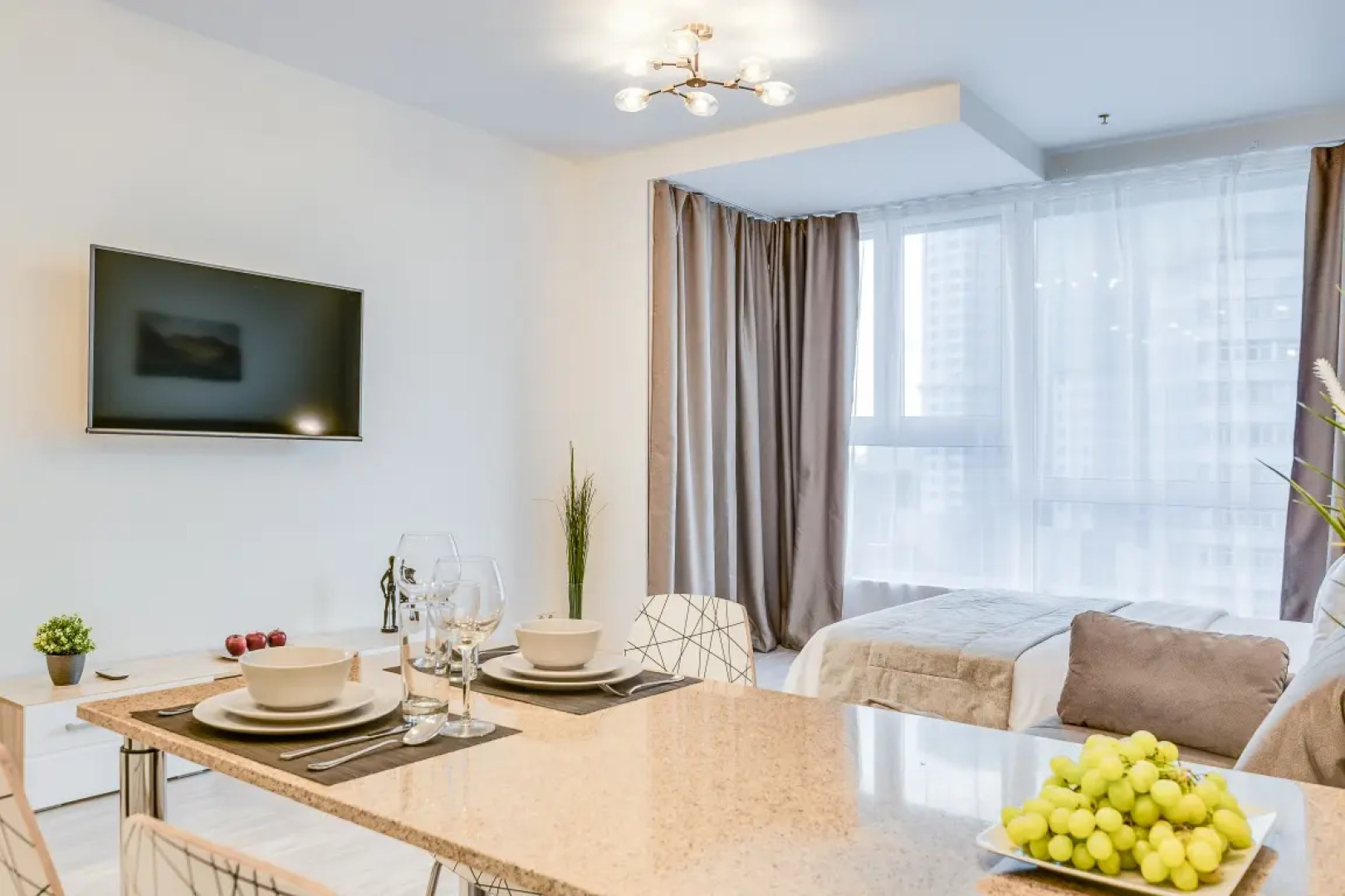 Апартаменты с Видом на Город Business apartments