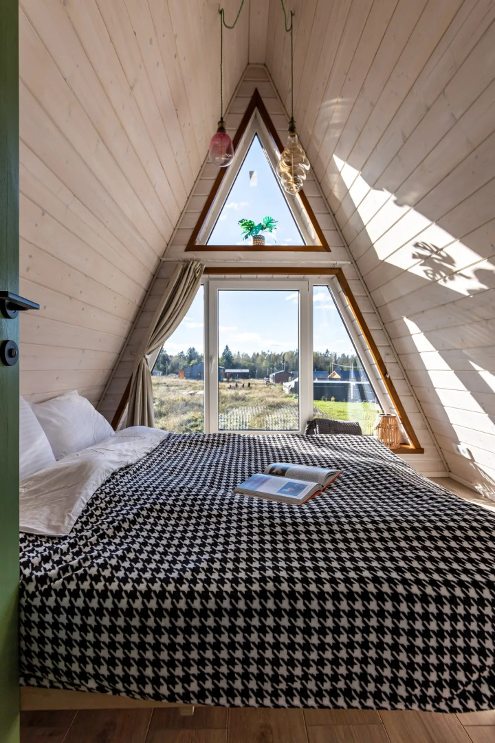 Частный дом А-фрейм у 3х Горнолыжных Курортов