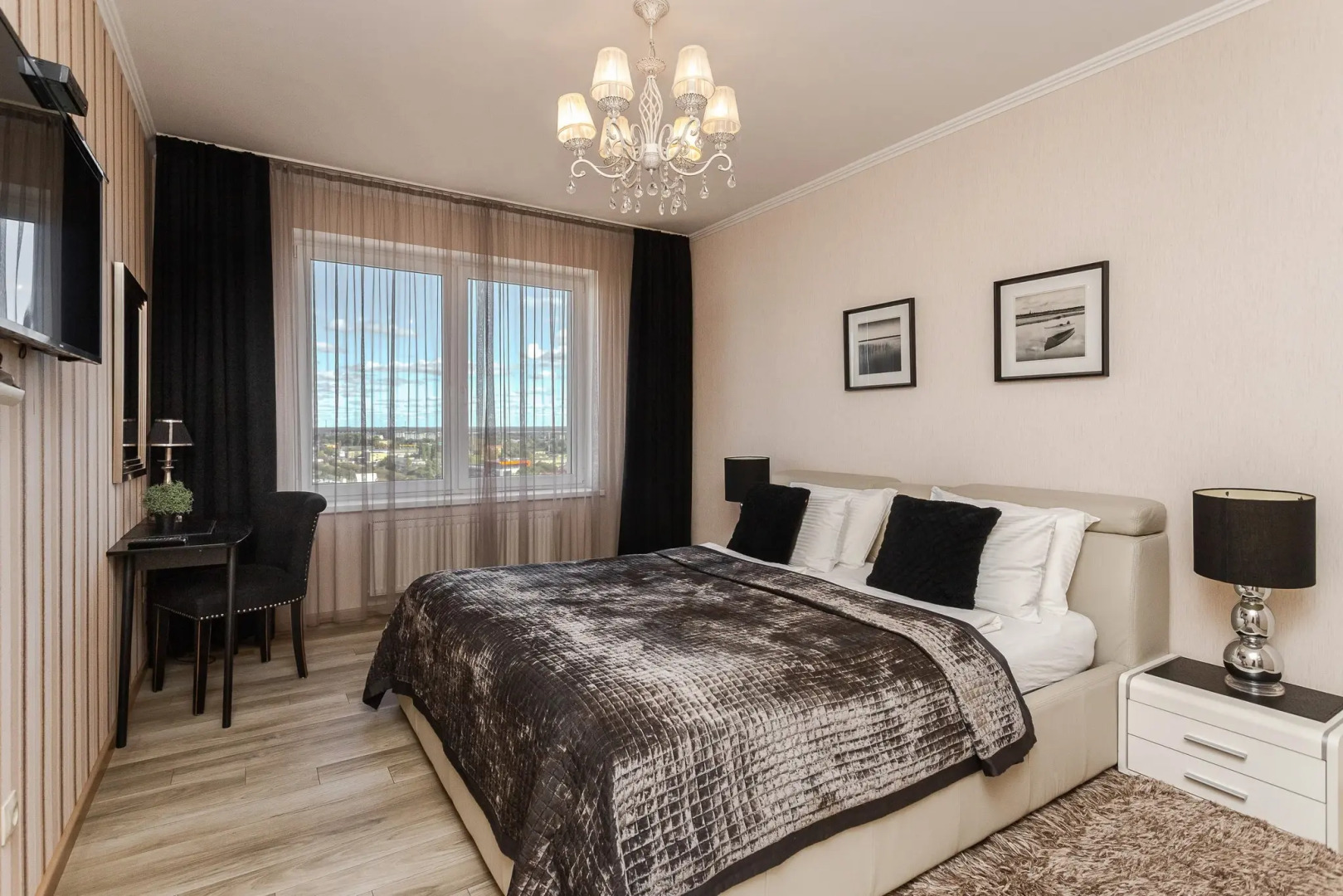 Апартаменты Crown39 - 1к №104: 57 м2, 15 этаж из 21