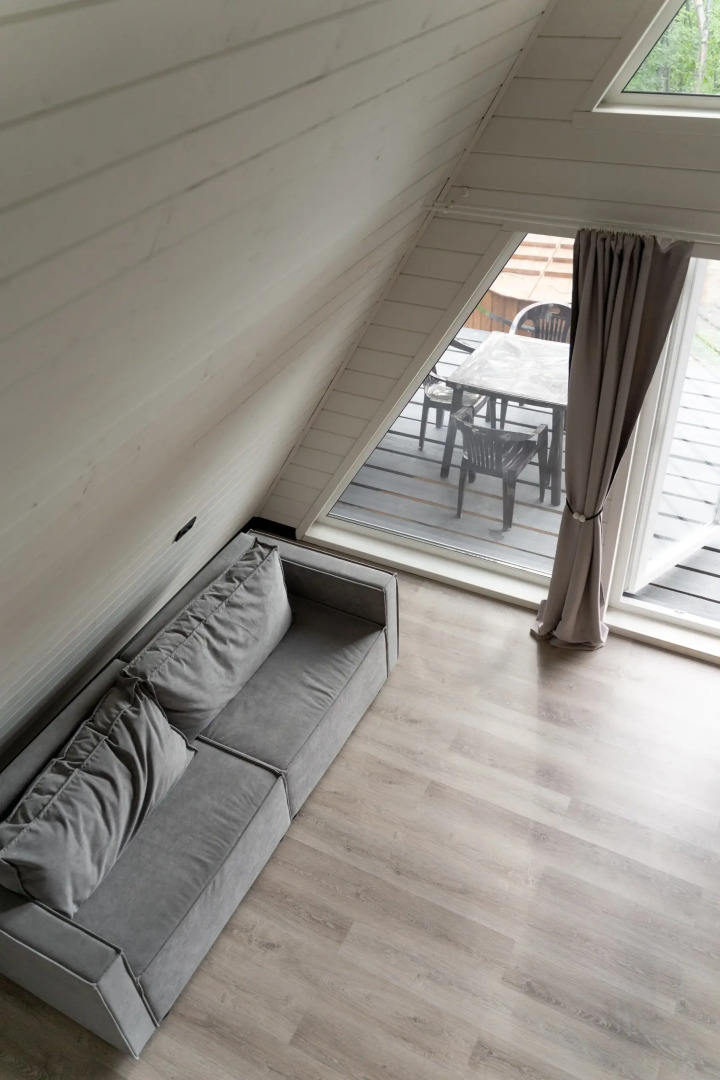 Частный дом A-Frame в лесу в 6 км от Мурманска