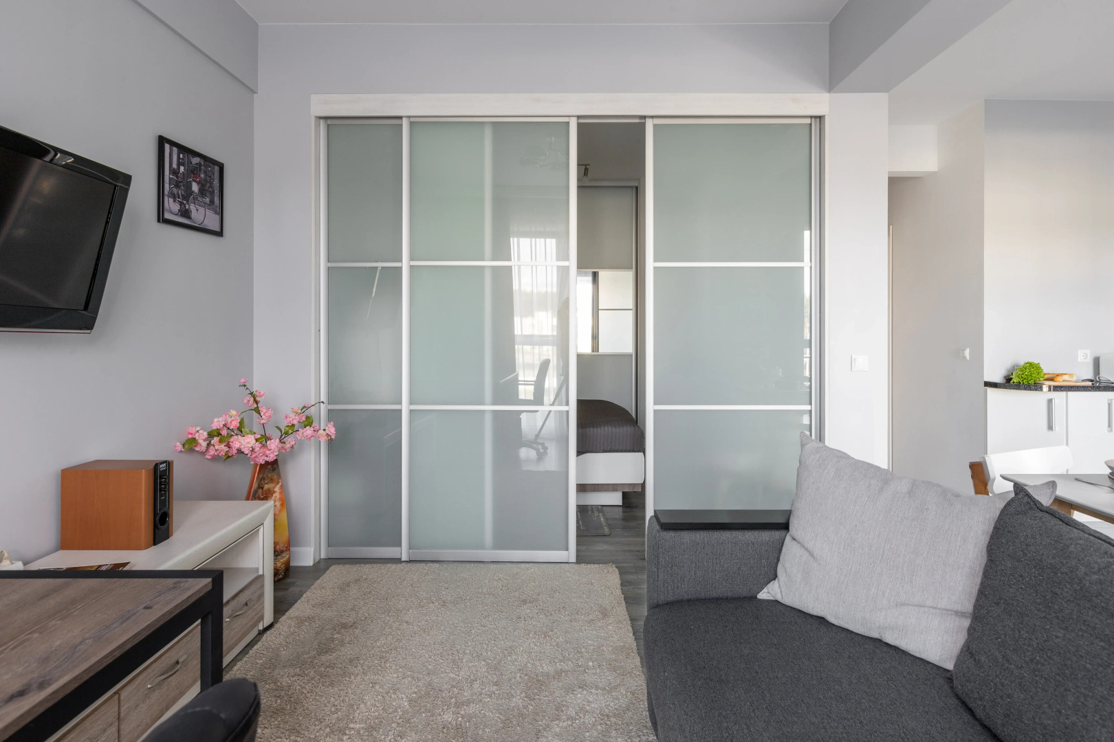 Апартаменты с уютным балконом