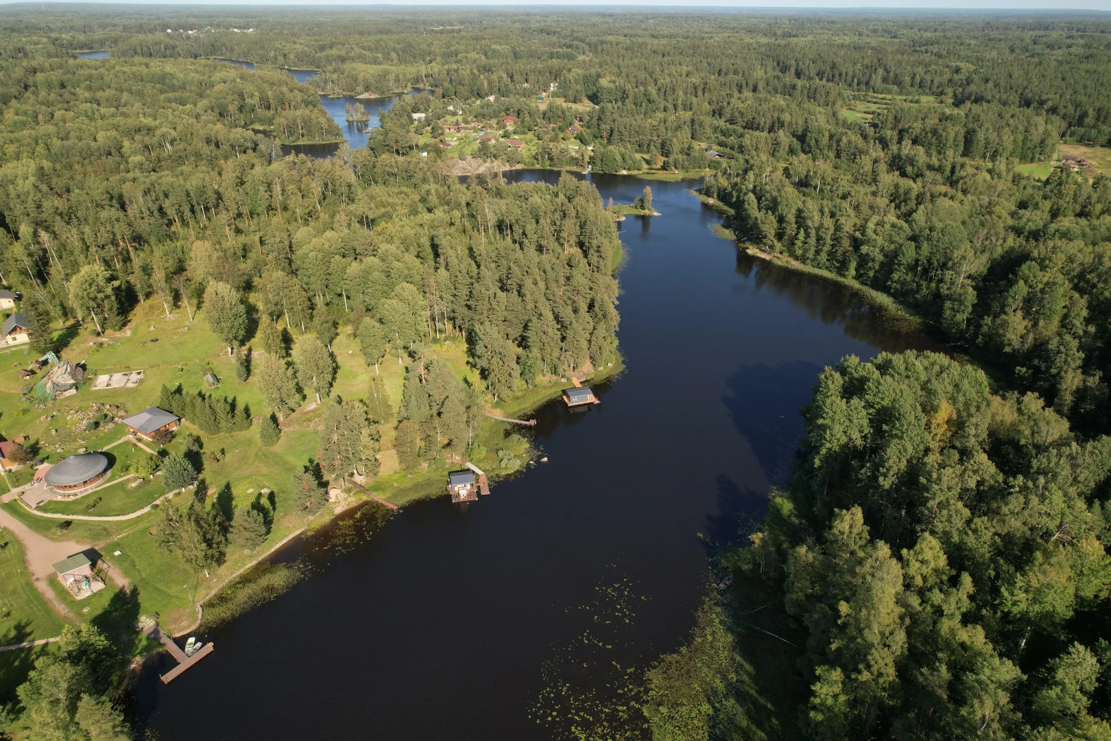 Гостевой дом на воде Наедине
