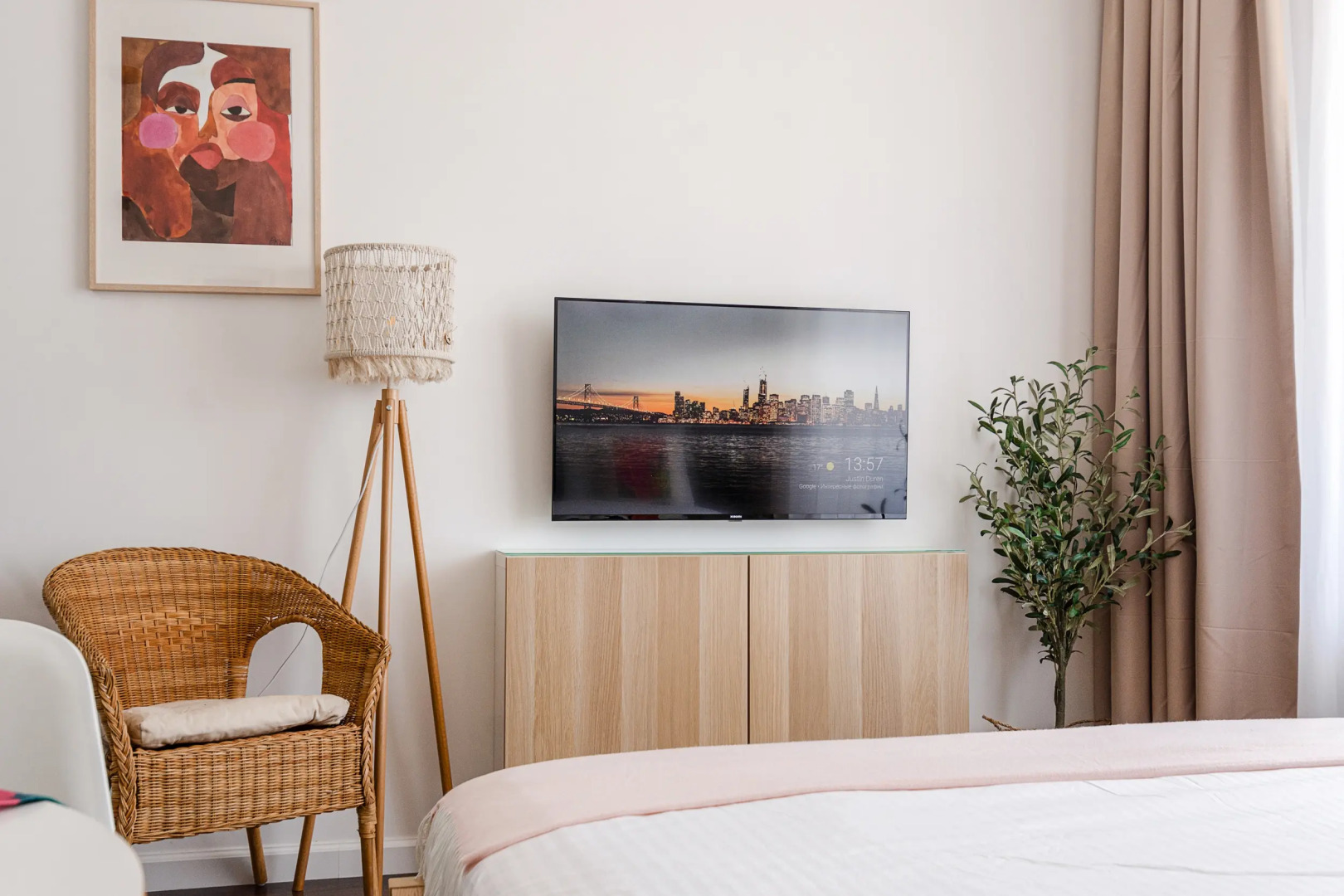 Апартаменты F-Apart с видом на башню Лахта Центр