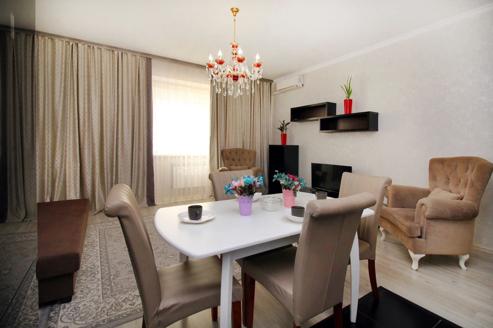 Апартаменты 91 Просторные в элитном районе