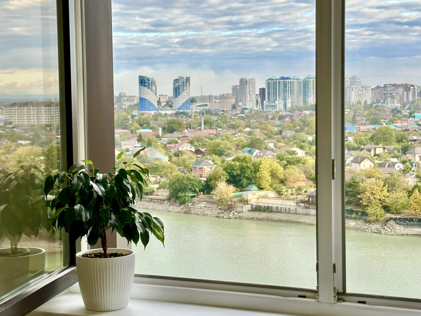 Апартаменты Квартира с видом на реку Кубань