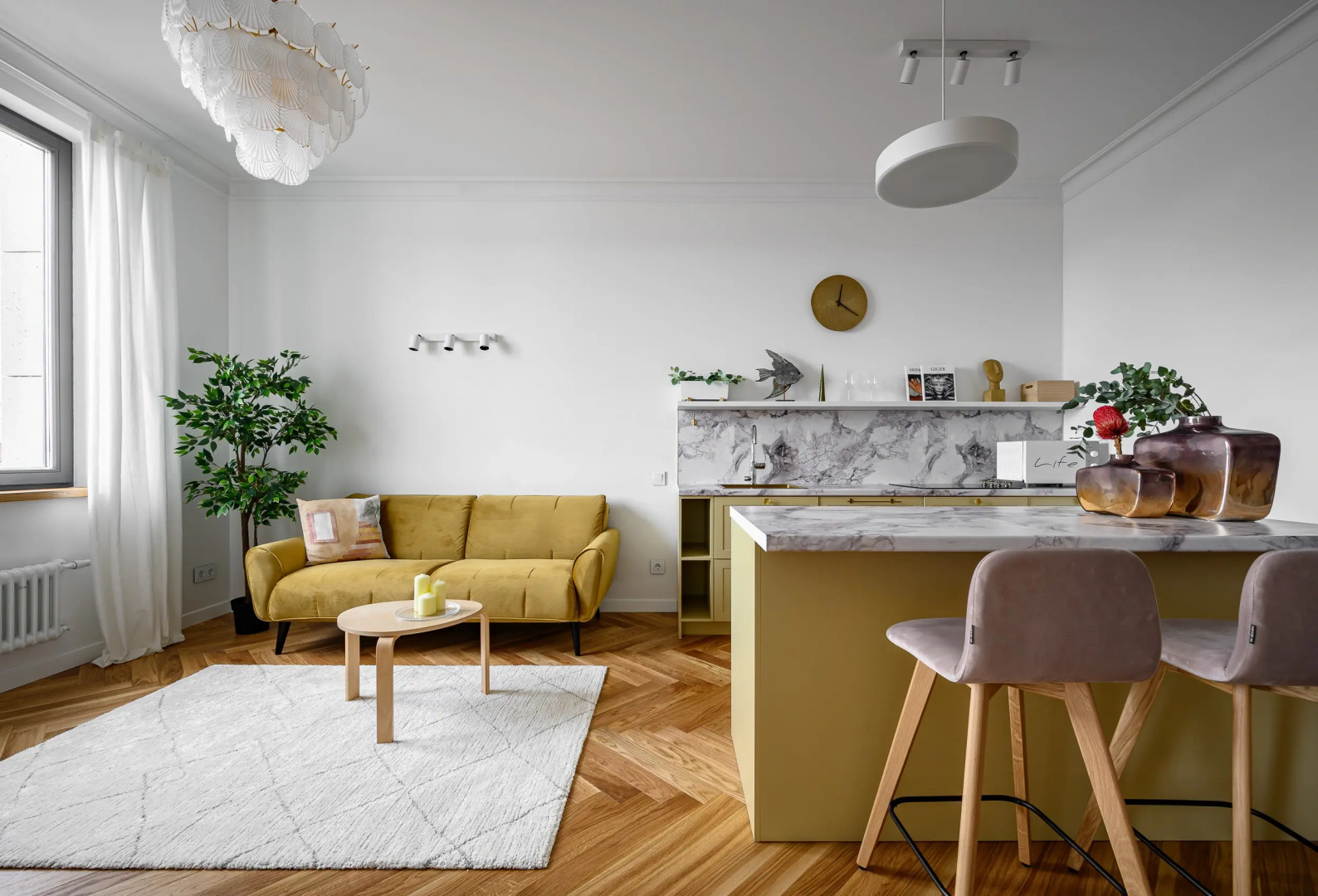 Апартаменты LetYourFlat Marble 1 Cпальня