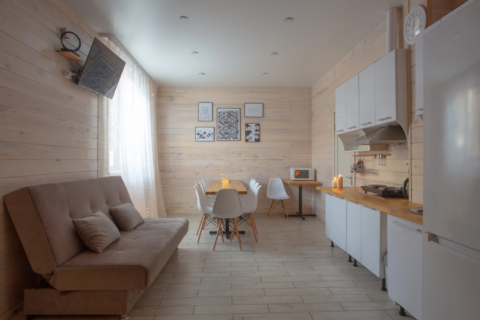 Апартаменты Уединенный дом на улице Трактовая