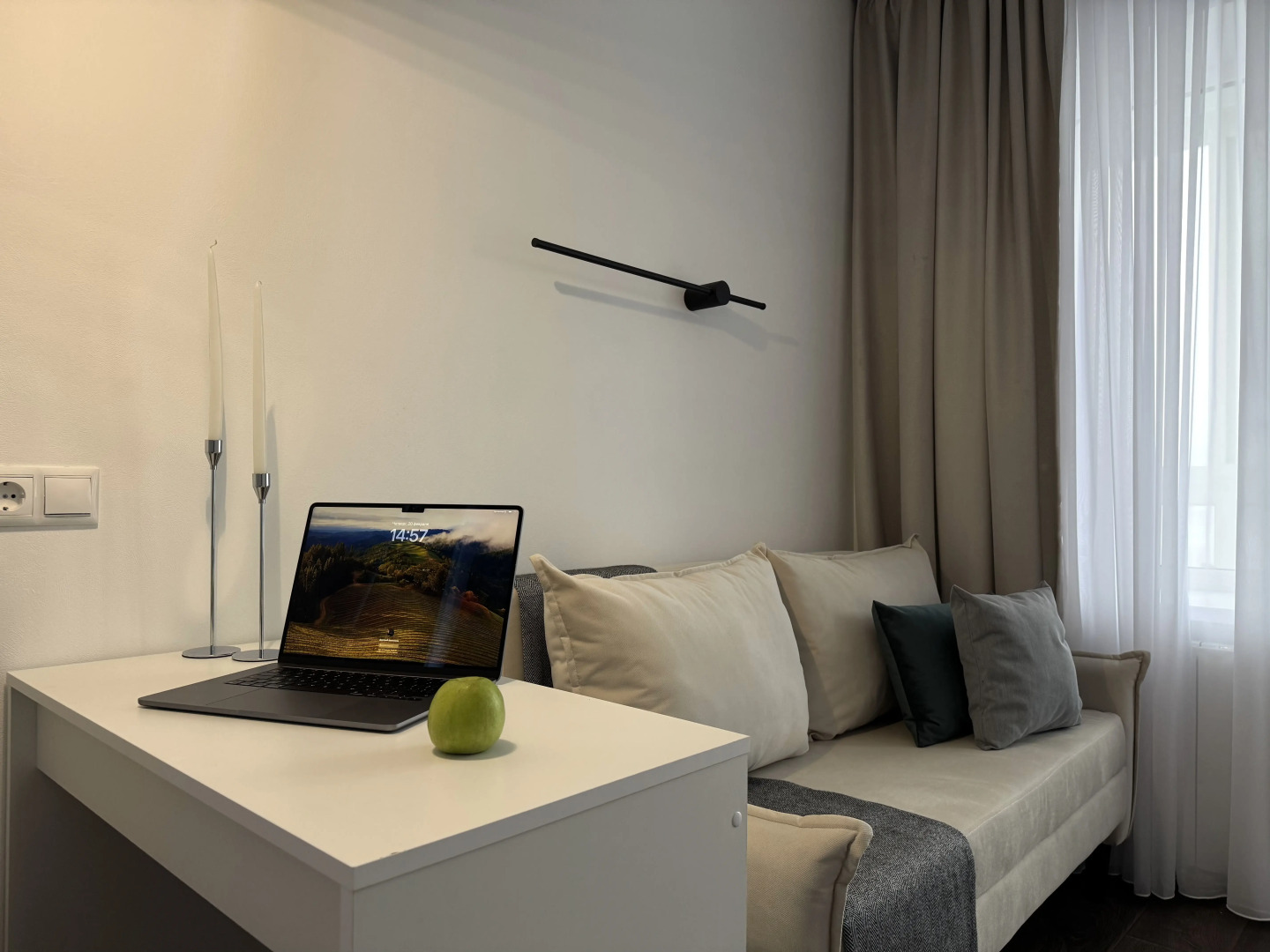 Квартира Стильная у метро Akadem