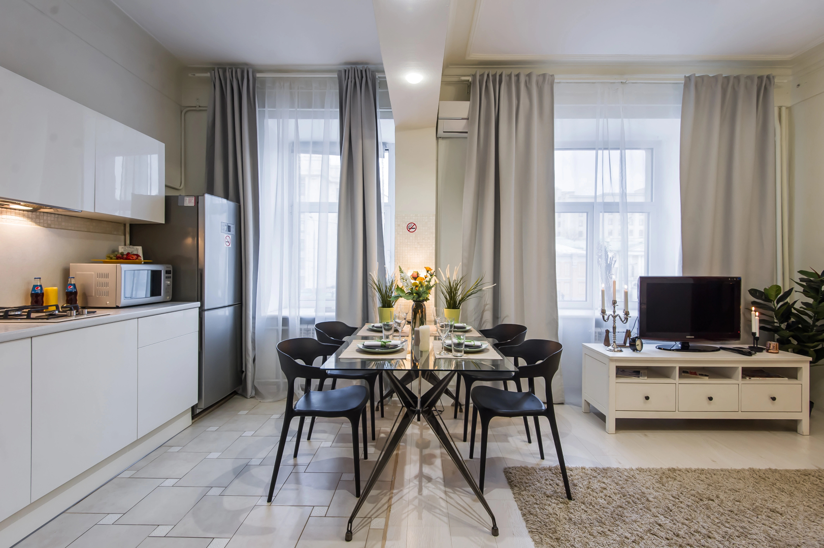 Квартира GM Apartments с Видом на МИД