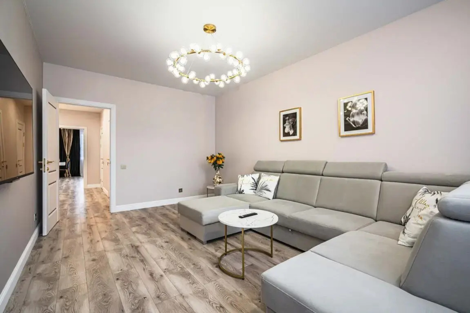 Апартаменты Crown39 - Strela - 2к №106: 71 м2, 2 этаж из 13