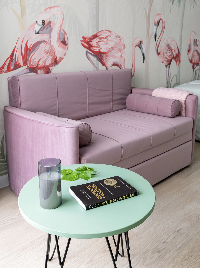 Квартира дизайнерская Ютно Фламинго в Зеленогорске