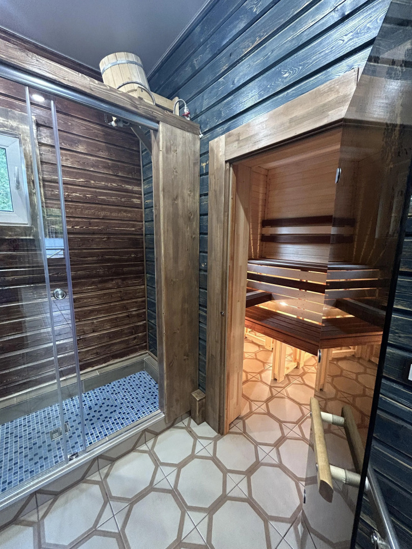 Частный дом Брусничный Коттедж с сауной