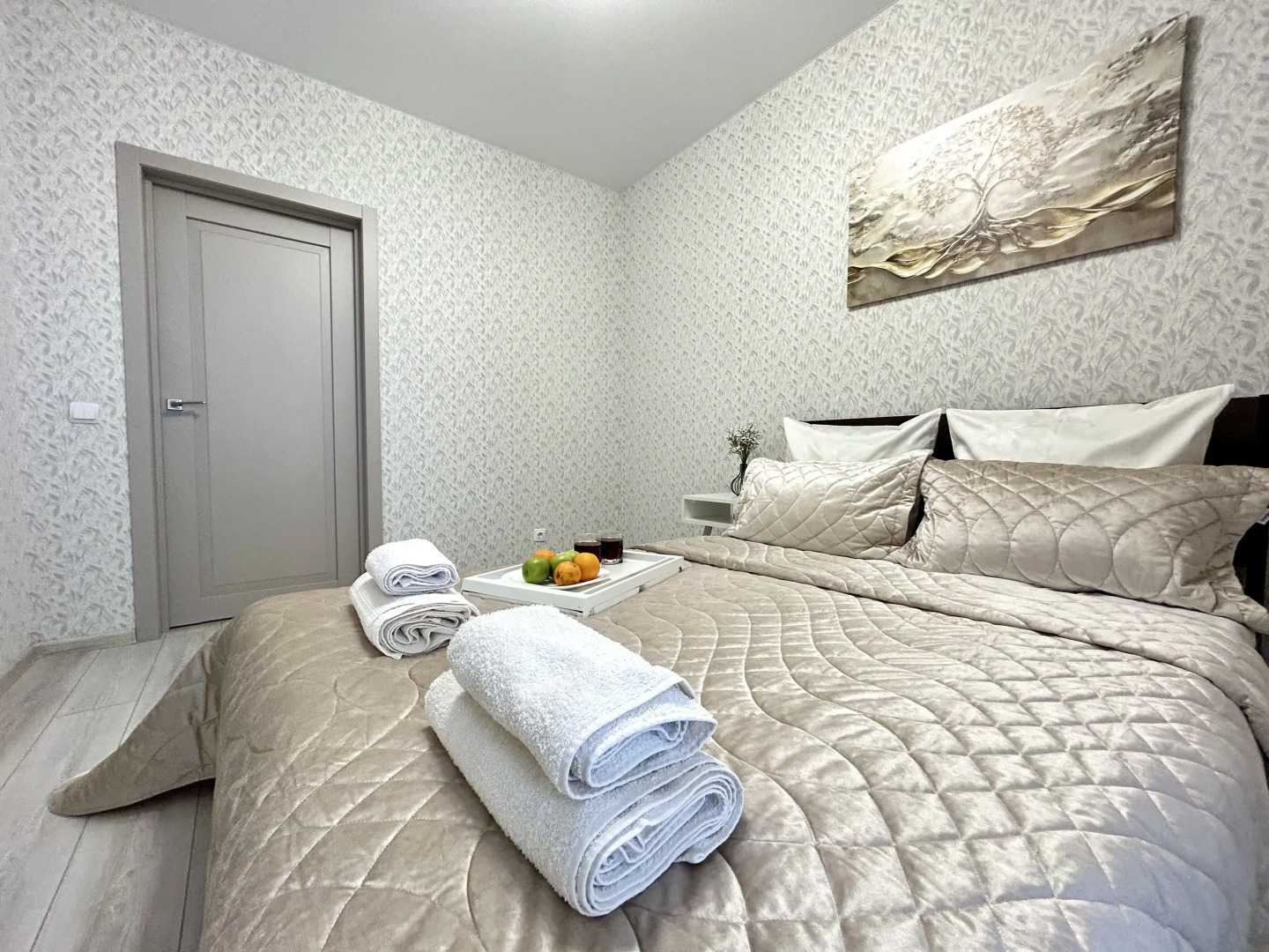 Апартаменты Двухкомнатные FSF Элитные с Эксклюзивным видом и кофемашиной