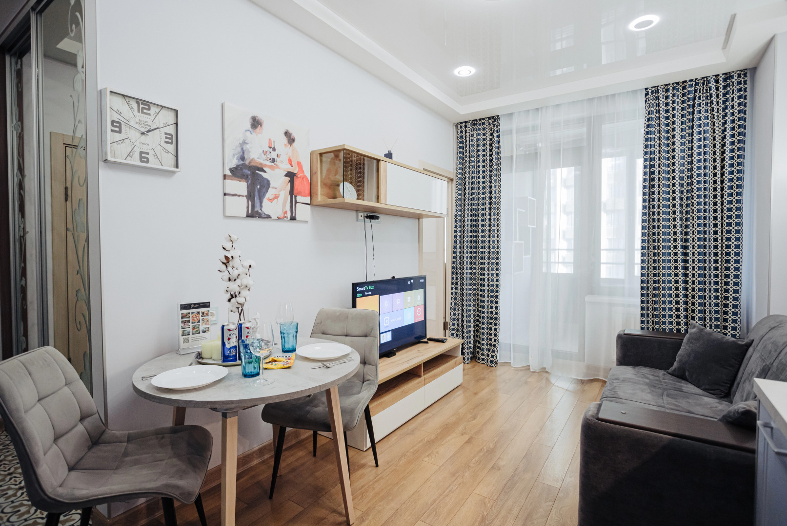 Апартаменты Lalapart Luxe Haven с лоджией в ЖК Савеловский Сити