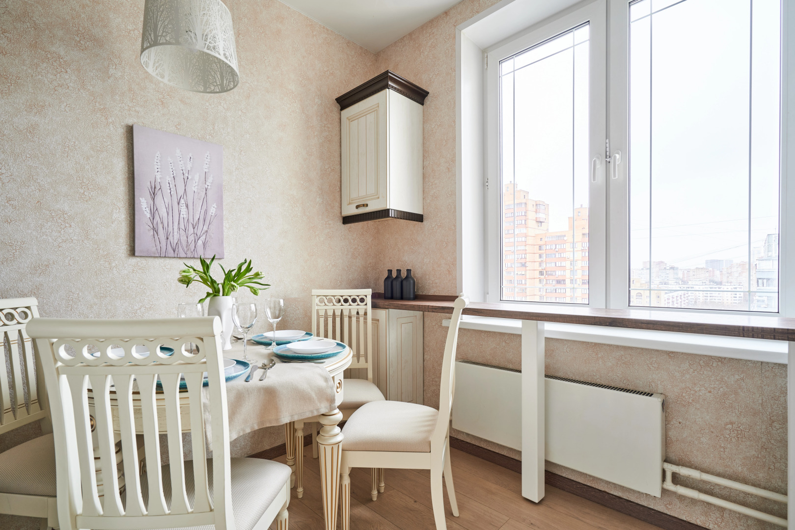 Квартира на 17 этаже на Речном