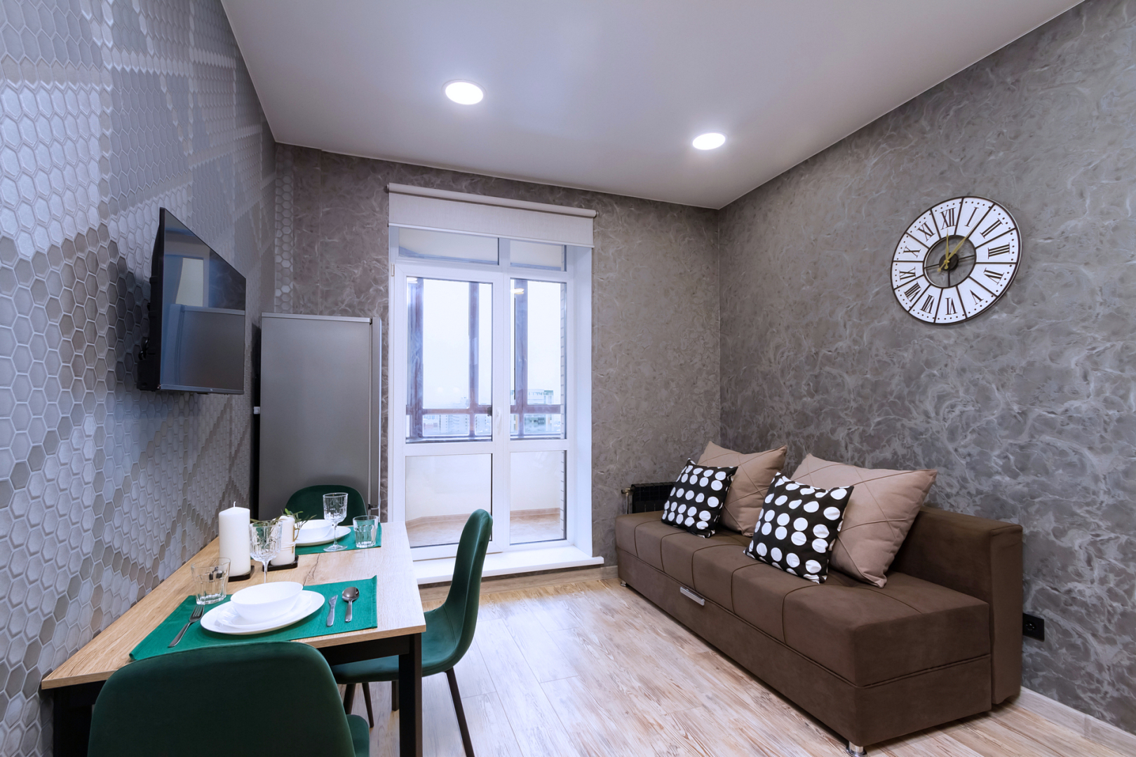 Квартира 2к Andora-apart в центре с видом на город