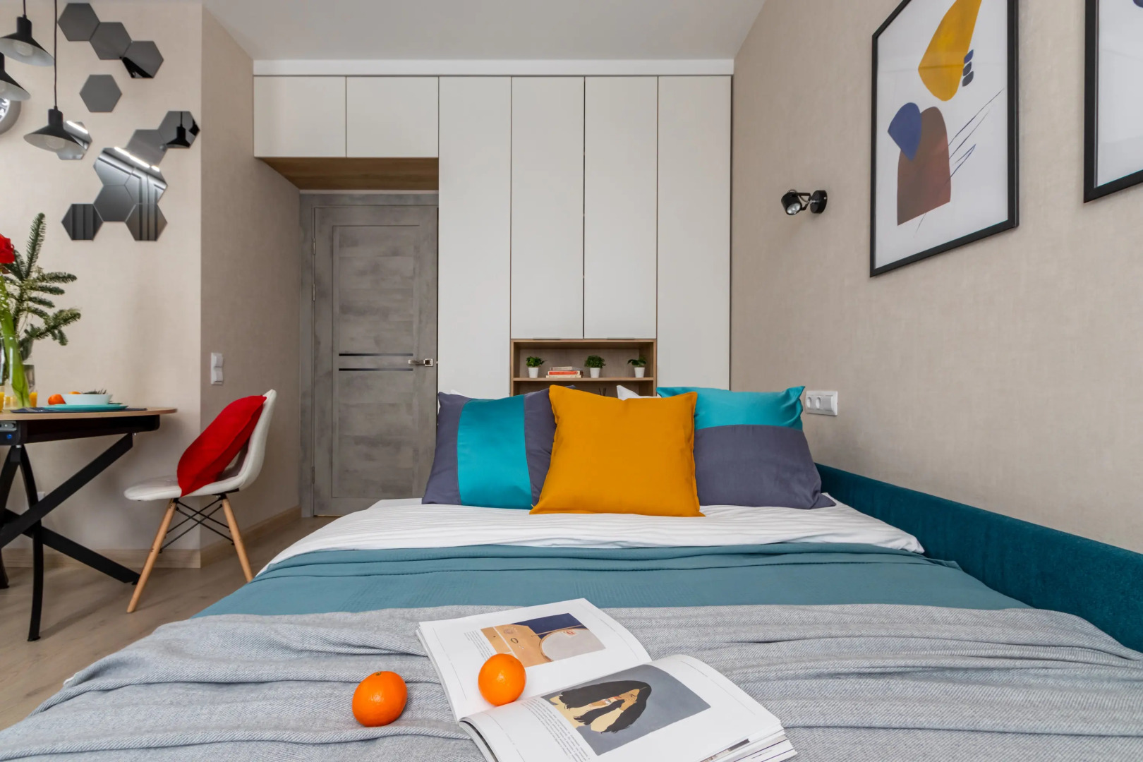 Квартира Дизайнерская студия с кондиционером (спортивный зал включен)