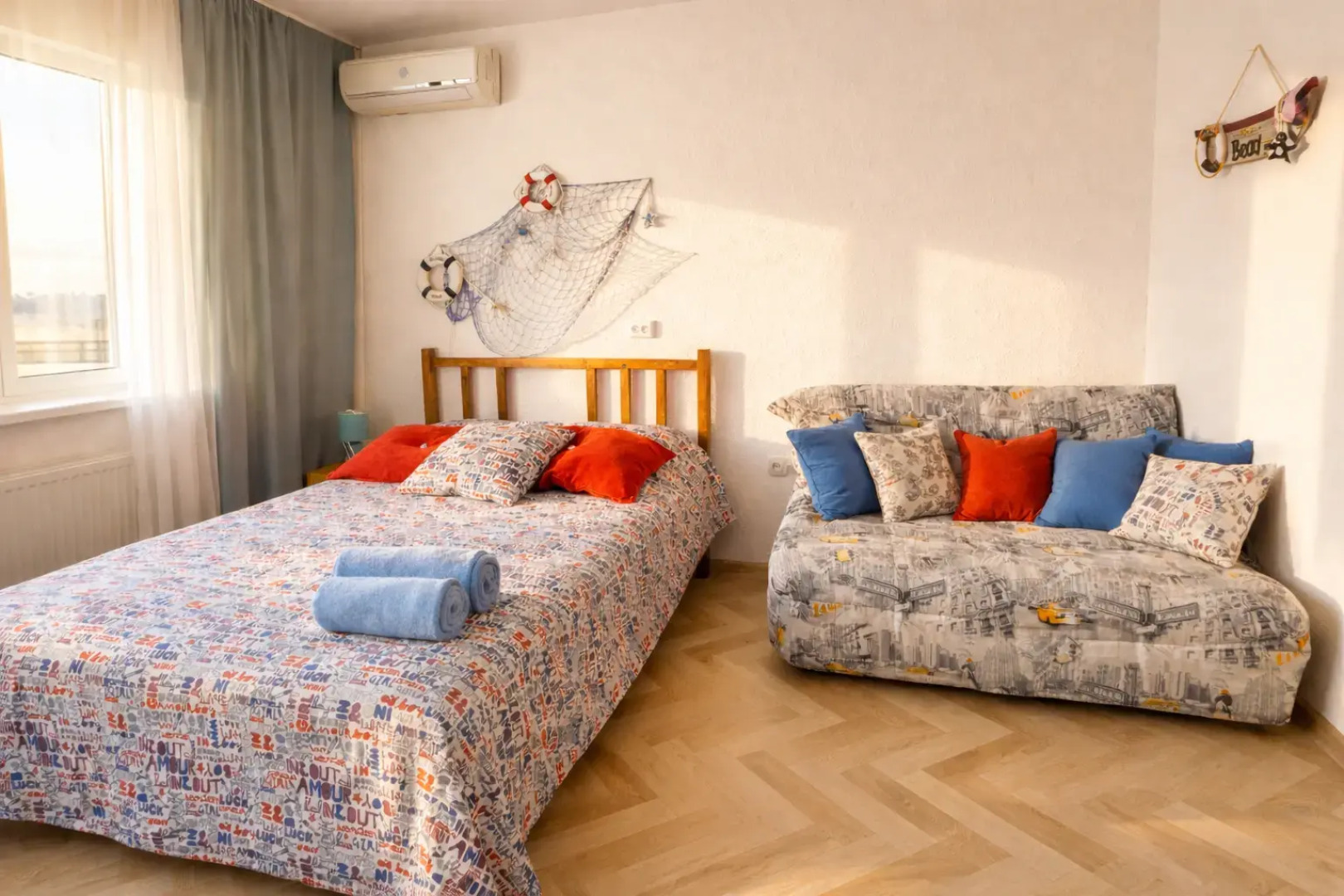 Апартаменты С видом на море и балконом