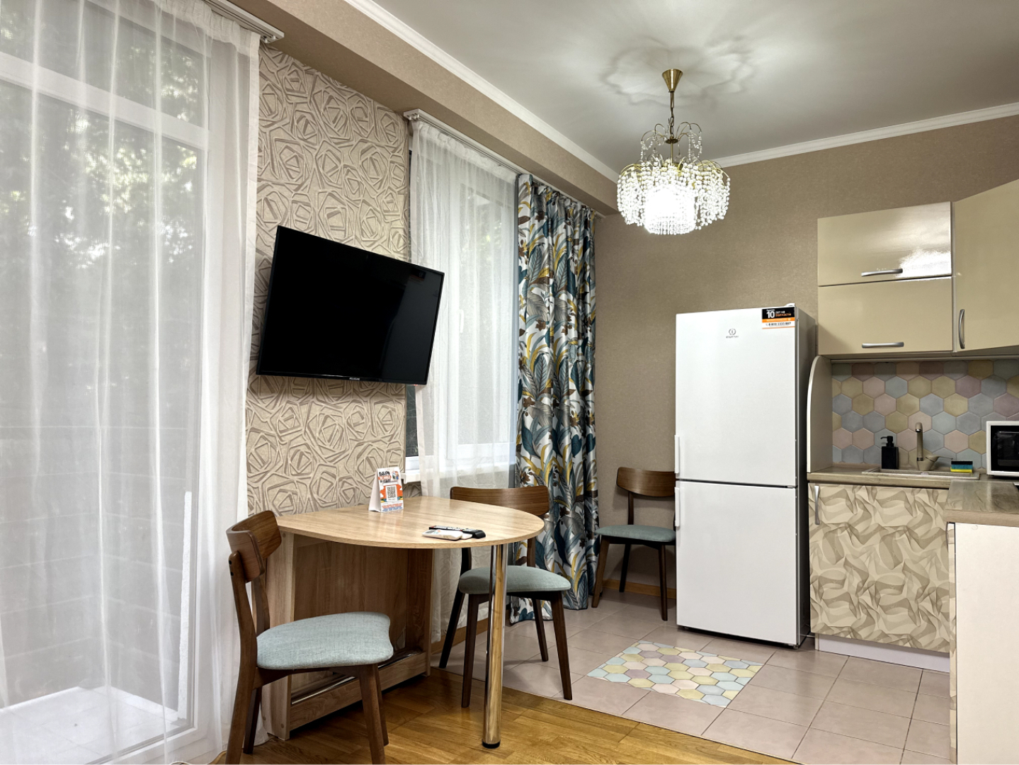 Апартаменты уютные Морент 36 кв. на 1 этаже в ЖК Сорренто Парк