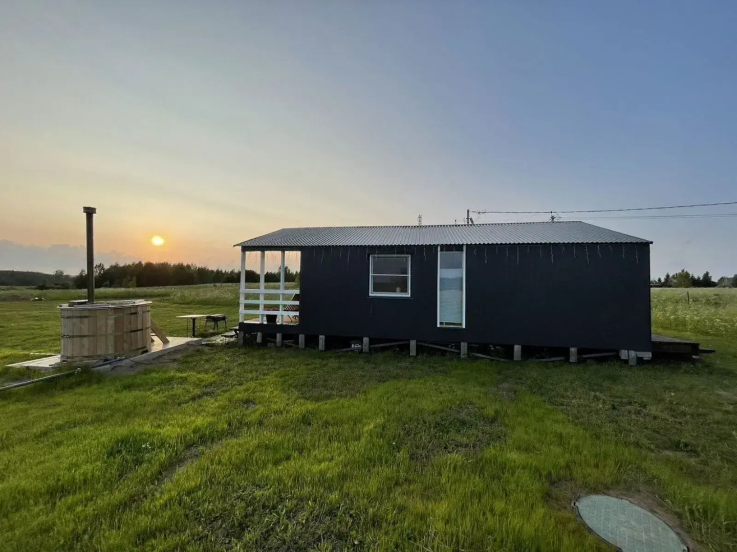 Частный Дом Уютный для Отдыха с Видом на Лес