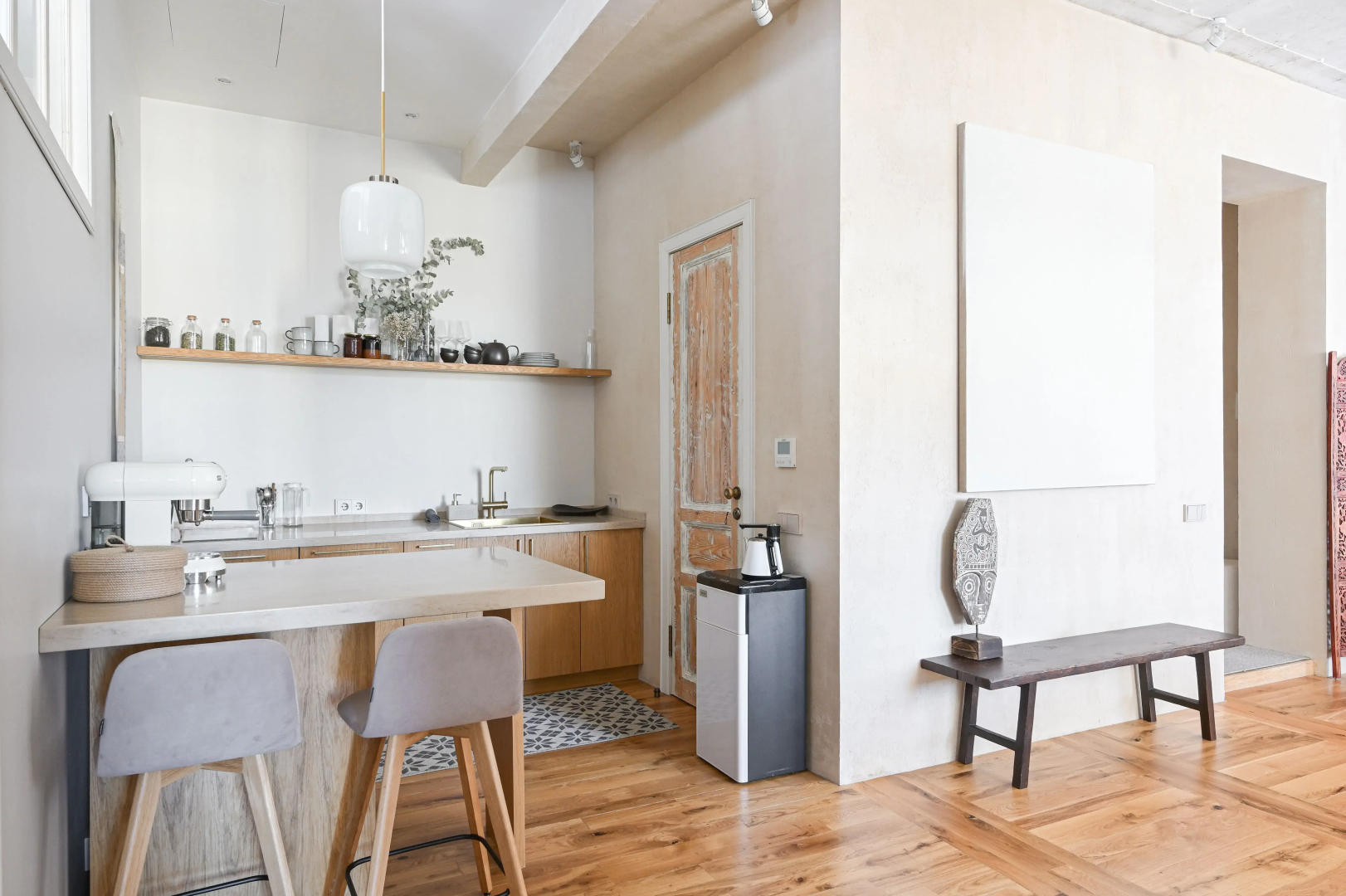 Квартира Просторные апартаменты с проектором LetYourFlat Sati