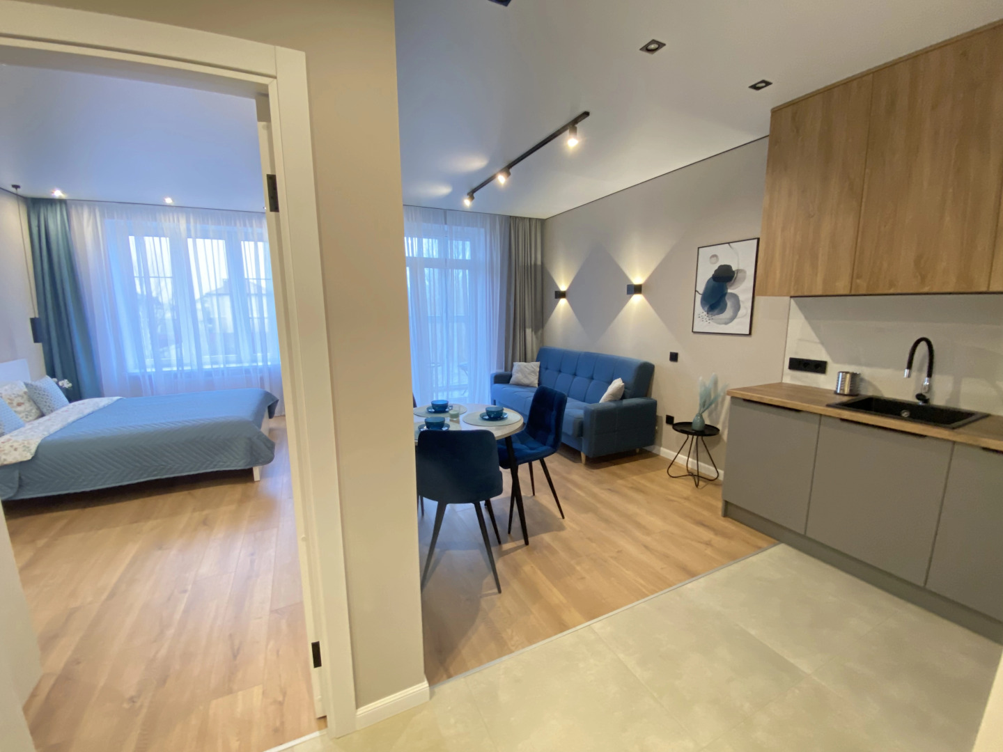 Уютные апартаменты вблизи Западного пляжа