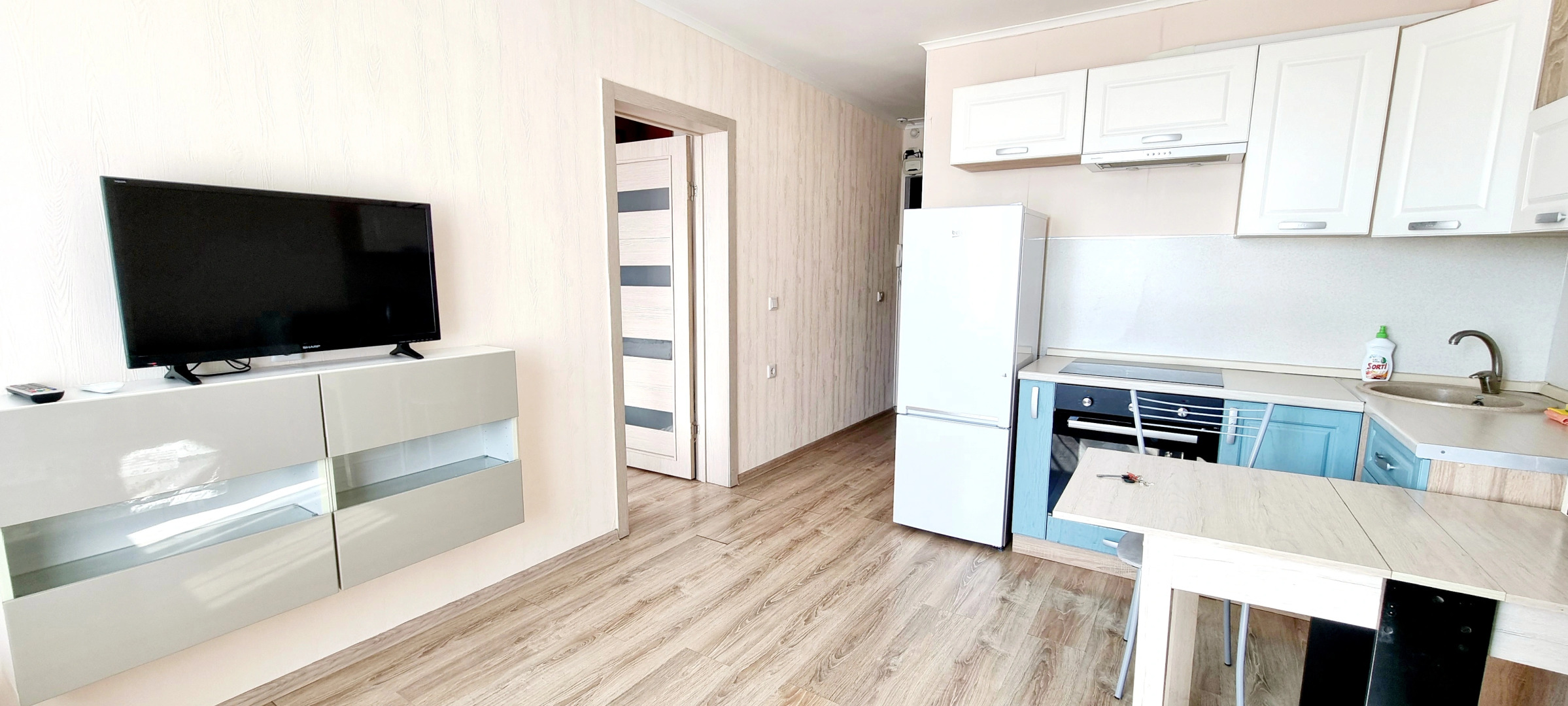 Квартира евродвушка с видом на море